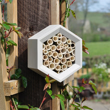 Load image into Gallery viewer, Hexagon grey bee house
